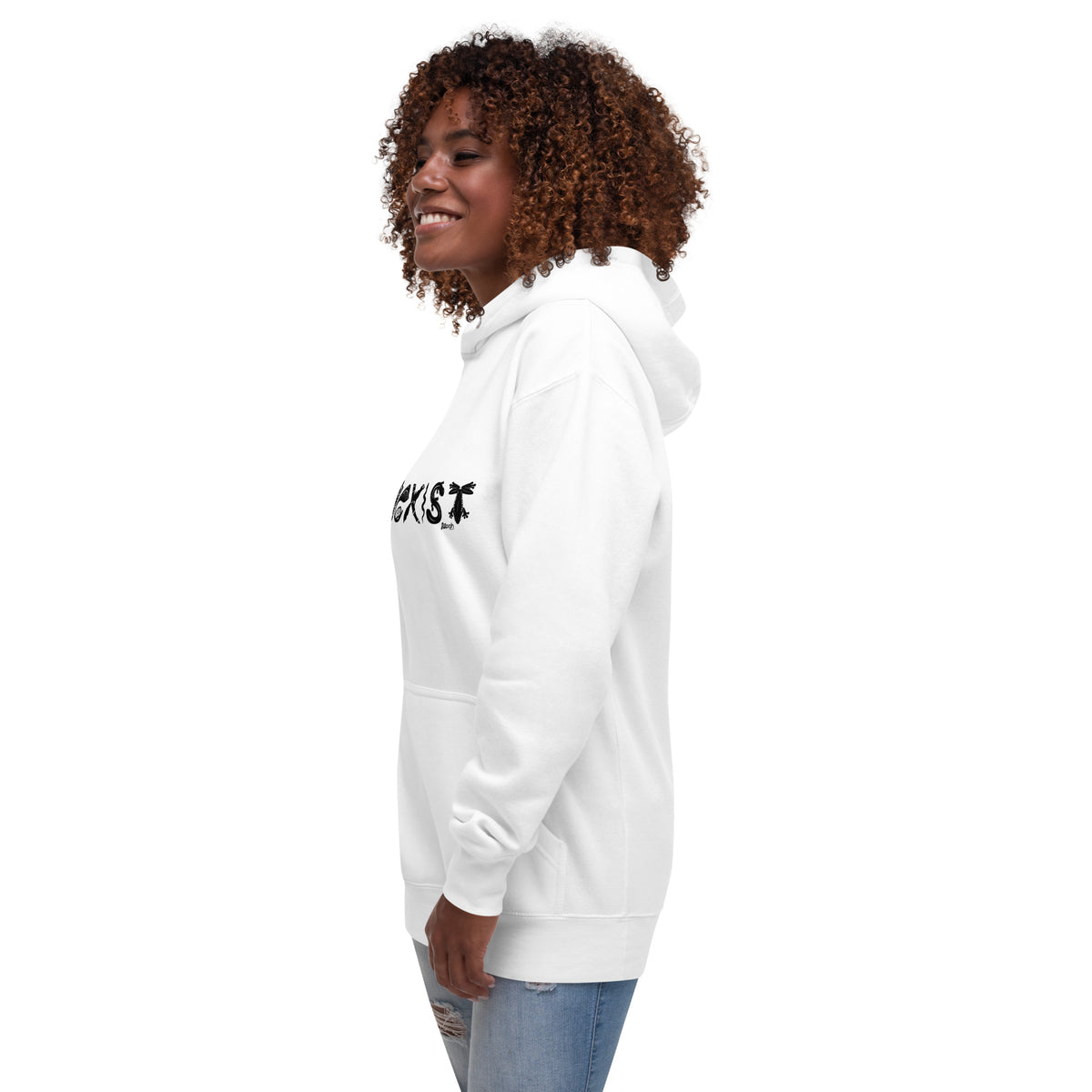 COEXIST Unisex Hoodie with Black Text