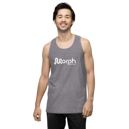 MorphMarket Men’s Tank Top with White Logo