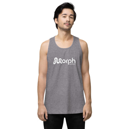 MorphMarket Men’s Tank Top with White Logo