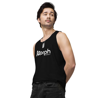 MorphMarket Men’s Tank Top with White Logo