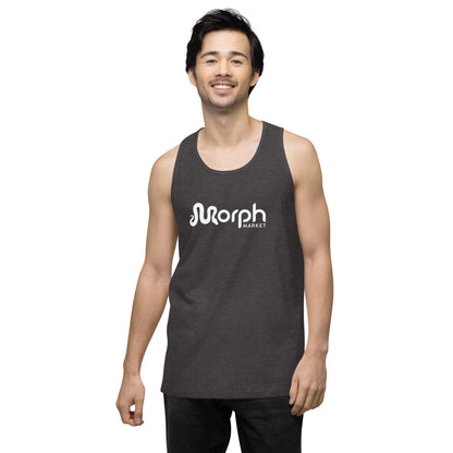 MorphMarket Men’s Tank Top with White Logo