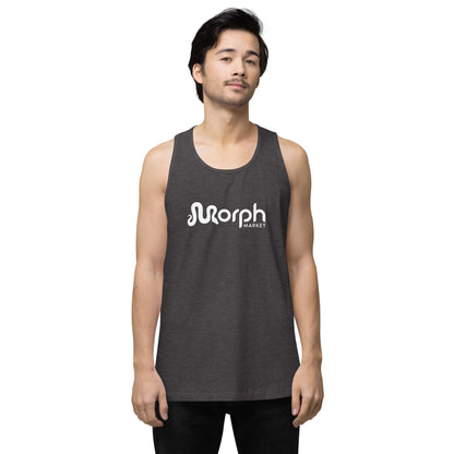 MorphMarket Men’s Tank Top with White Logo