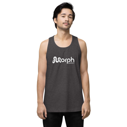 MorphMarket Men’s Tank Top with White Logo
