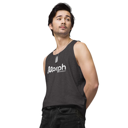 MorphMarket Men’s Tank Top with White Logo