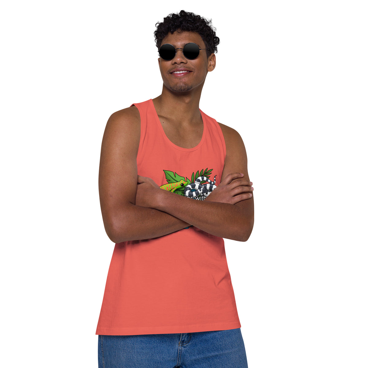 Life is Better with Reptiles Men’s Tank