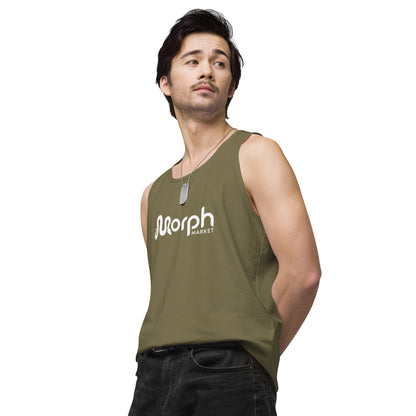 MorphMarket Men’s Tank Top with White Logo