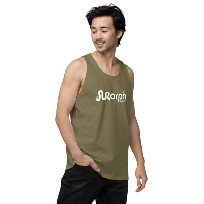 MorphMarket Men’s Tank Top with White Logo