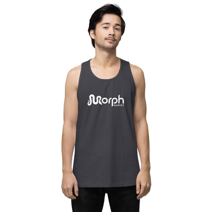 MorphMarket Men’s Tank Top with White Logo