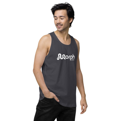 MorphMarket Men’s Tank Top with White Logo