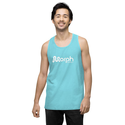 MorphMarket Men’s Tank Top with White Logo