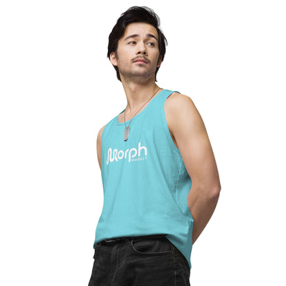 MorphMarket Men’s Tank Top with White Logo