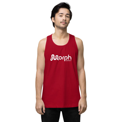 MorphMarket Men’s Tank Top with White Logo