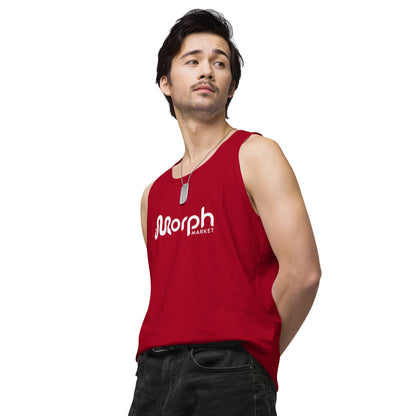 MorphMarket Men’s Tank Top with White Logo