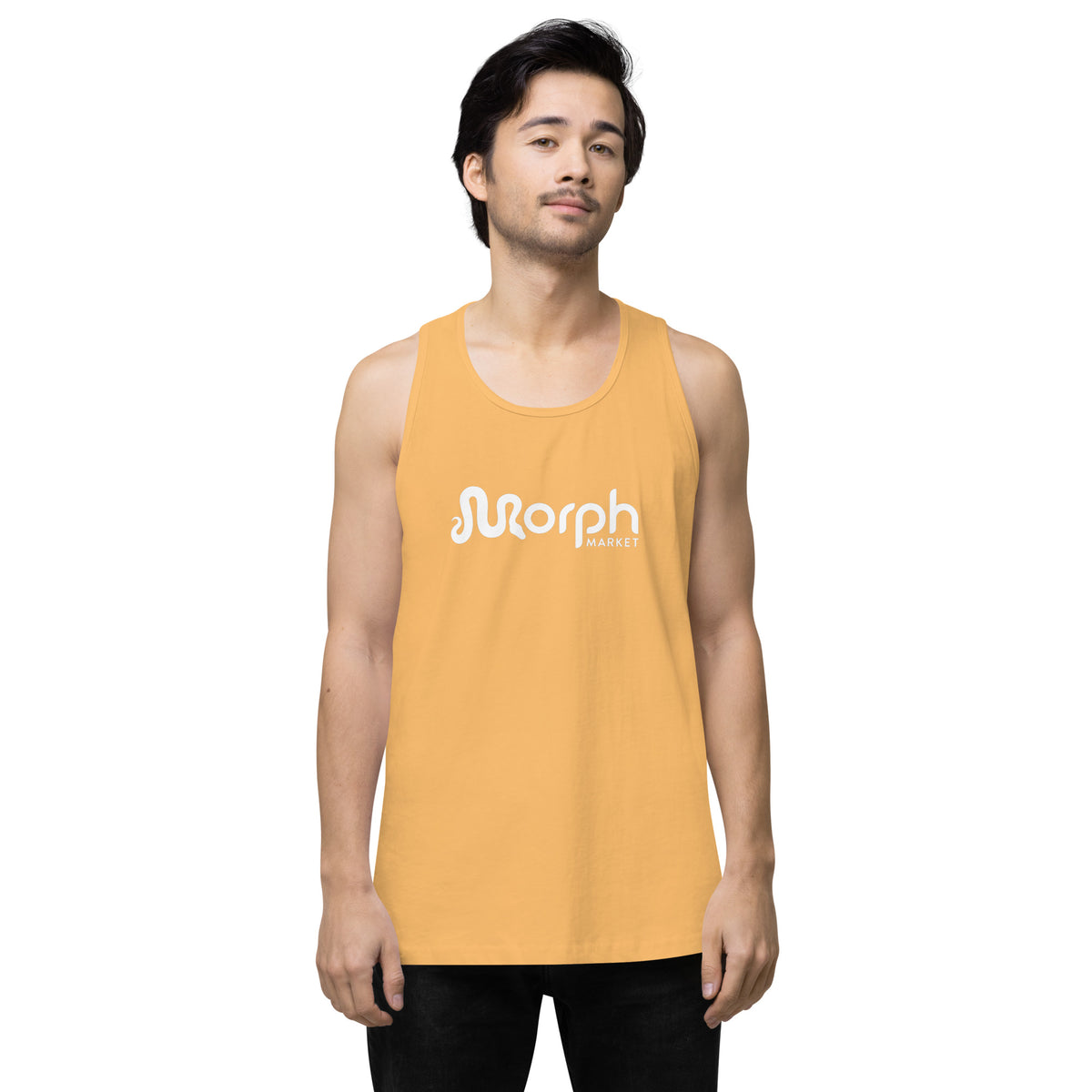 MorphMarket Men’s Tank Top with White Logo