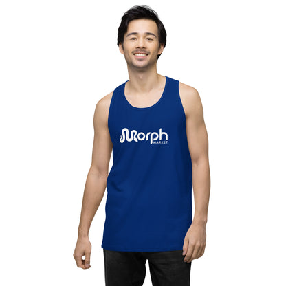 MorphMarket Men’s Tank Top with White Logo