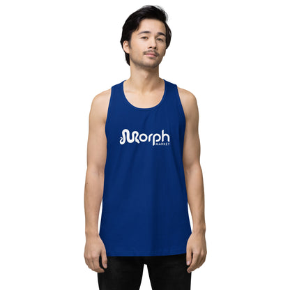 MorphMarket Men’s Tank Top with White Logo