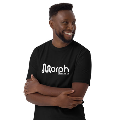 Classic MorphMarket Logo T-Shirt (Unisex, White Logo)