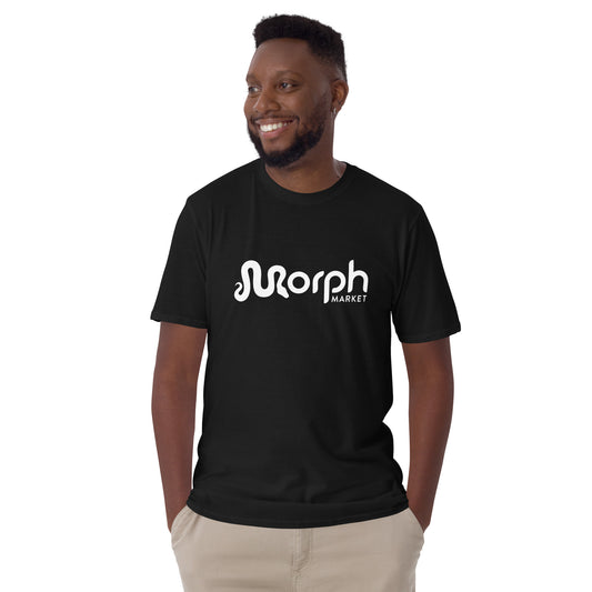 Classic MorphMarket Logo T-Shirt (Unisex, White Logo)