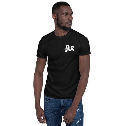 MorphMarket "M" and Logo Unisex T-Shirt with White Text