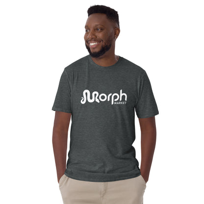 Classic MorphMarket Logo T-Shirt (Unisex, White Logo)