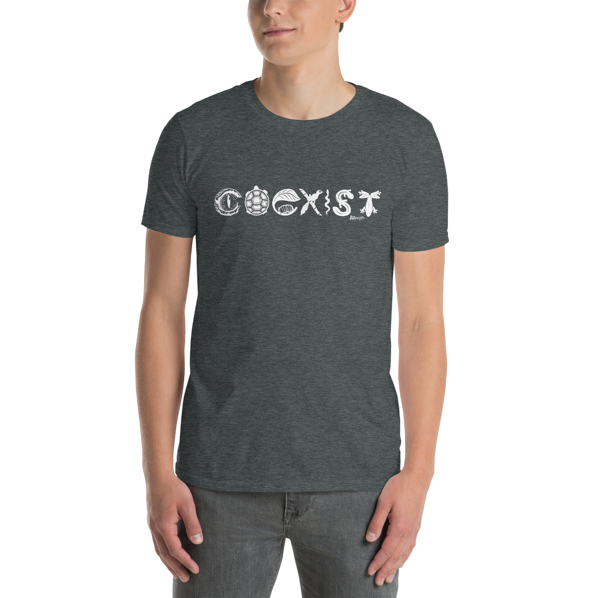 COEXIST Unisex T-Shirt with White Text
