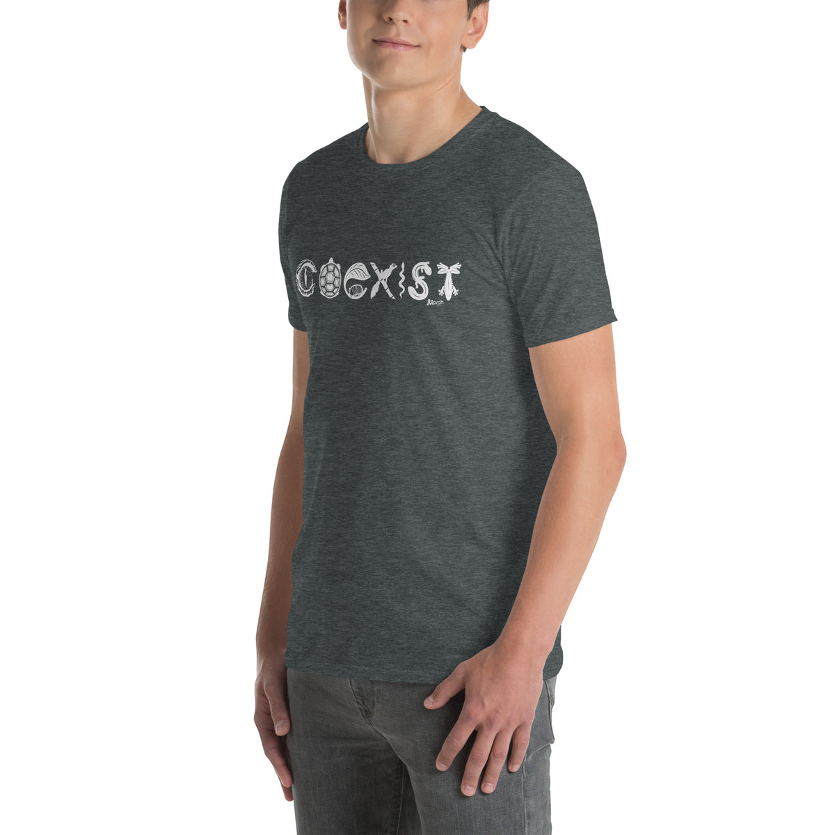 COEXIST Unisex T-Shirt with White Text