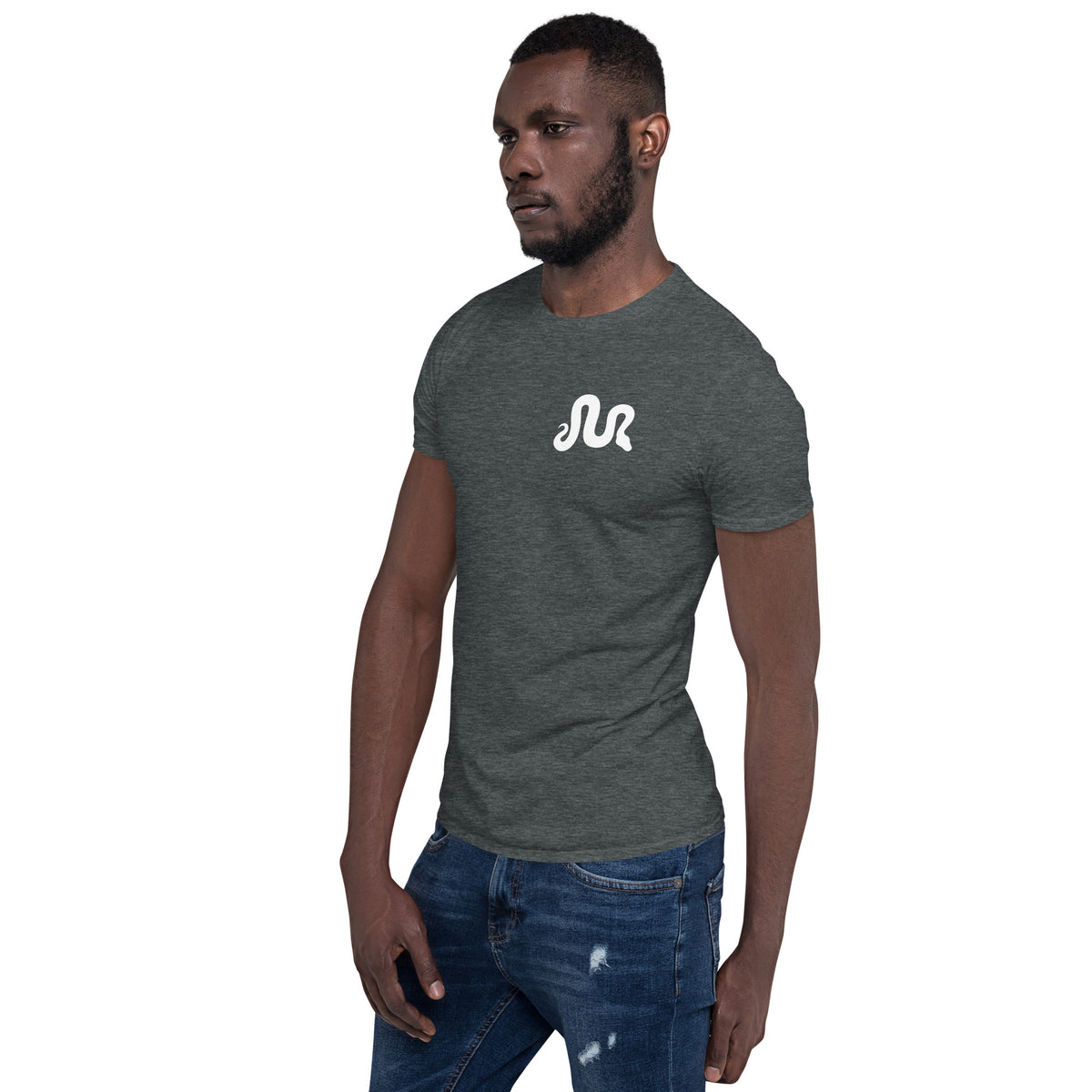 MorphMarket "M" and Logo Unisex T-Shirt with White Text