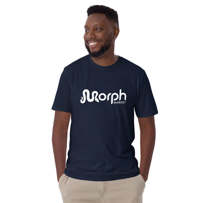 Classic MorphMarket Logo T-Shirt (Unisex, White Logo)