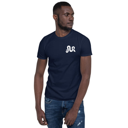 MorphMarket "M" and Logo Unisex T-Shirt with White Text