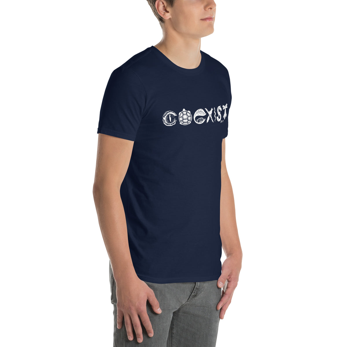 COEXIST Unisex T-Shirt with White Text