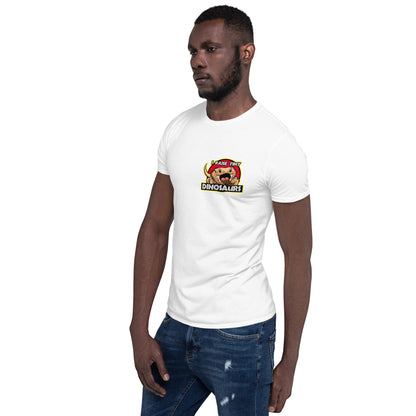 I Raise Tiny Dinosaurs Unisex T-Shirt w/ Small Design