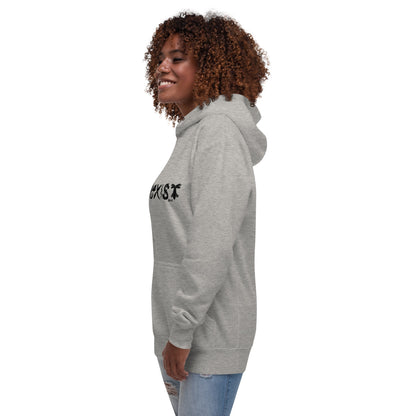 COEXIST Unisex Hoodie with Black Text