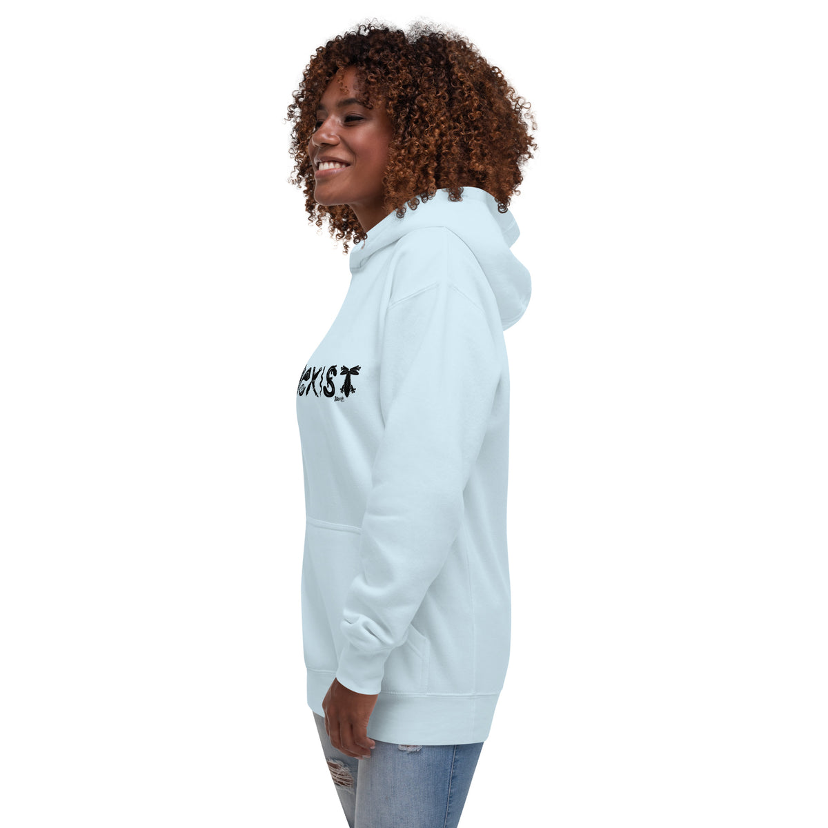 COEXIST Unisex Hoodie with Black Text