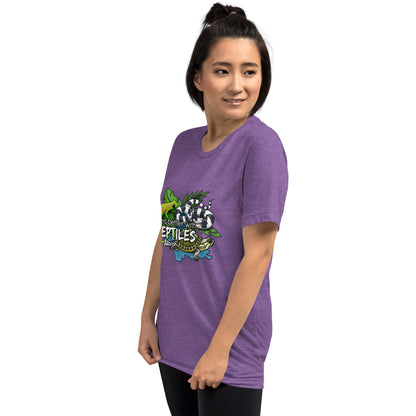 Life is Better with Reptiles Tr-Blend Unisex T-Shirt